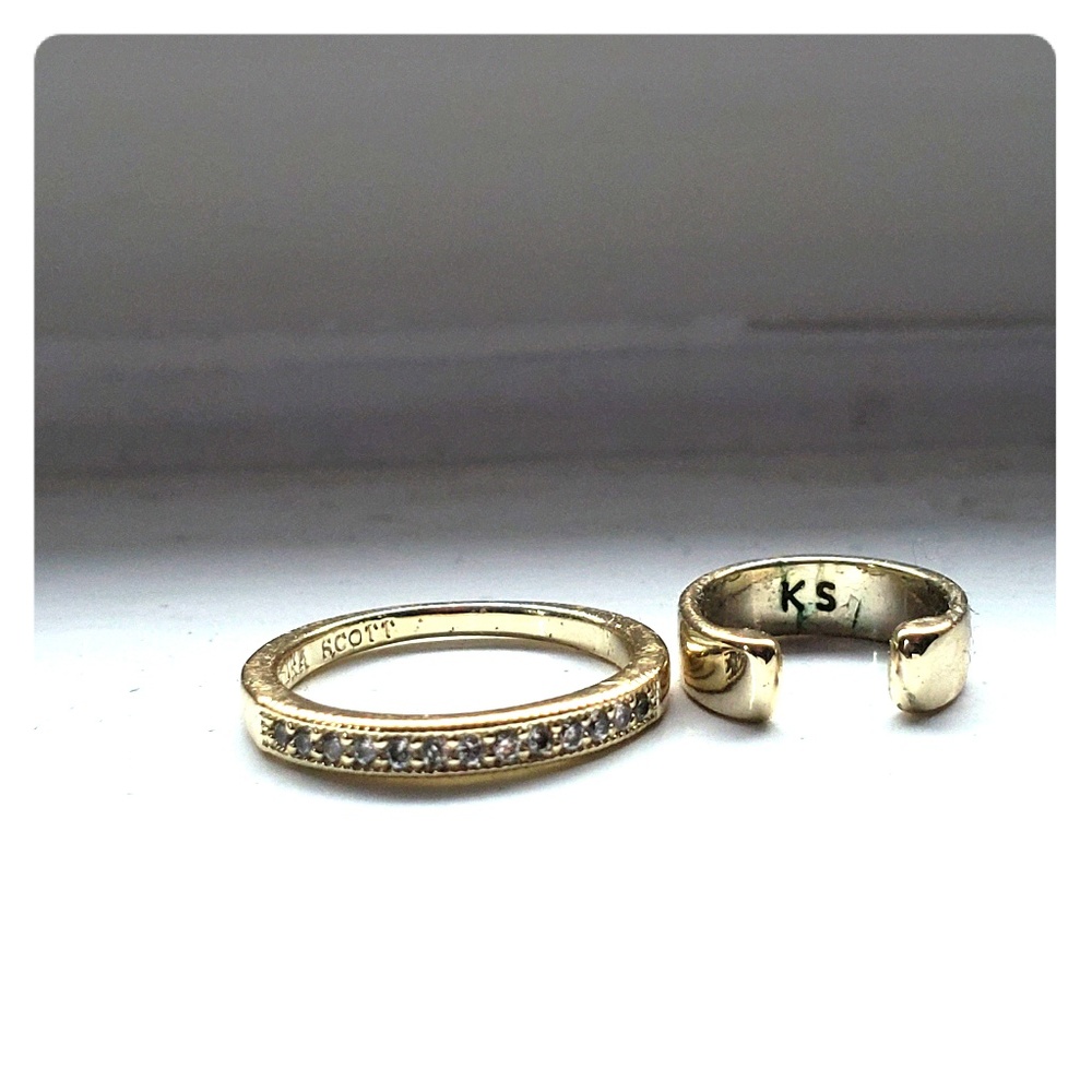 Kendra Scott Midi and ear cuff